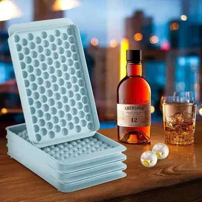 Round Ice Cube Tray with silicone